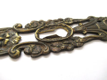 Lion Head Keyhole Cover, escutcheon, keyhole frame, victorian style.
