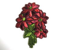 UpperDutch:Sewing Supplies,Flower applique, 1930s vintage embroidered applique. Vintage floral sewing supply.
