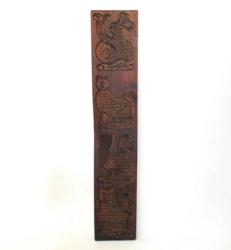 Wooden Cookie Mold, 29 INCH, Speculaas Mold, Springerle, Cat
