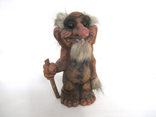 Large Nyform Troll 116 handmade in Norway (Goblin, Gremlin, Hob, Imp, Gnome, Hobgoblin, Elf, Pixy)