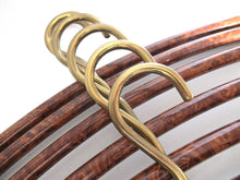 Set of 6 Vintage clothes hangers.