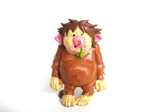 UpperDutch:Gnomes,Troll, Vintage BRB Troll 1980s, David the Gnome, figurine. (Goblin, Gremlin, Hob, Imp, Gnome, Hobgoblin, Elf, Pixy).