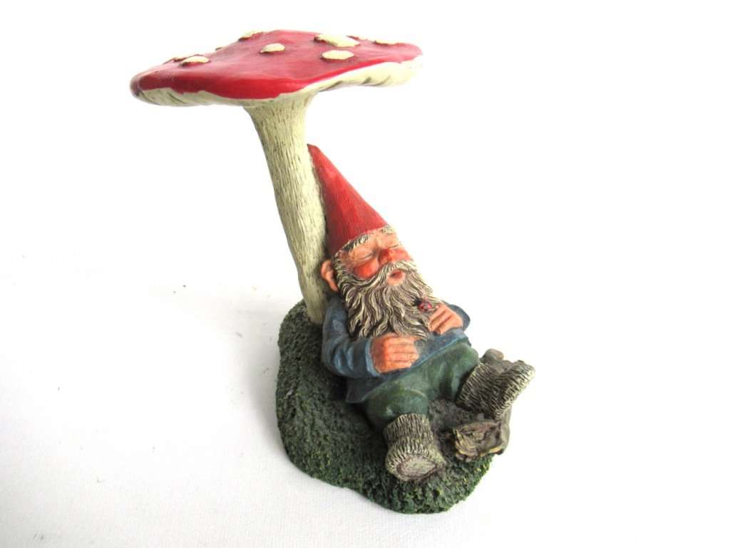 UpperDutch:Gnomes,Classic gnomes Slumber Chief a design by Rien Poortvliet.