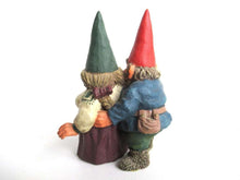UpperDutch:Gnomes,Gnomes 'Richard and Rosemary' gnome figurine after a design by Rien Poortvliet.