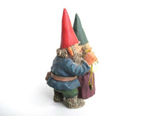 UpperDutch:Gnomes,Gnomes 'Richard and Rosemary' gnome figurine after a design by Rien Poortvliet.