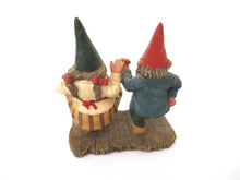 Gnomes on wooden shoes 'What a Beautiful Day' Gnome figurine after a design by Rien Poortvliet.