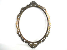 UpperDutch:Home and Decor,Vintage Brass plated Victorian Style Frame.