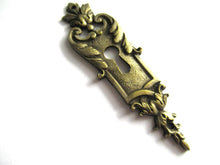 Vintage escutcheon. Keyhole cover for restoration decoration and other projects.