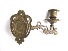 UpperDutch:Candelabras,Wall Sconce. Antique Solid Brass Victorian Piano Candelabra. Candle wall sconce.