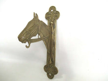 UpperDutch:Hooks and Hardware,Horse head Key holder, Solid Brass Horse wall hook, Equestrian Decor.