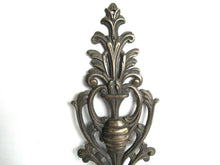 UpperDutch:Candelabras,Wall sconce, brass plated wall sconce candle holder.