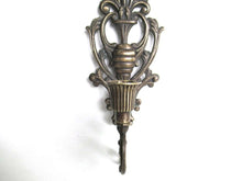 UpperDutch:Candelabras,Wall sconce, brass plated wall sconce candle holder.