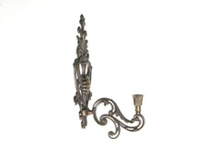UpperDutch:Candelabras,Wall sconce, brass plated wall sconce candle holder.