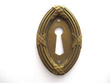 Antique Ornate Keyhole Cover, Escutcheon.