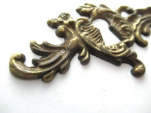 Antique Escutcheon, keyhole cover, Restoration hardware.