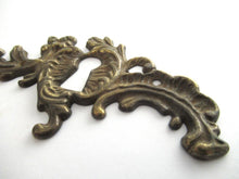 Antique Escutcheon, keyhole cover, Restoration hardware.