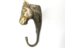 UpperDutch:,Horse Coat Hook, Horse, Solid Brass Horse Head Wall hook, Coat hooks, Hanger, horse head.