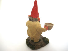 Classic Gnomes 'Michael' Gnome figurine after a design by Rien Poortvliet, Gnome with Flower.