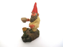 Classic Gnomes 'Michael' Gnome figurine after a design by Rien Poortvliet, Gnome with Flower.