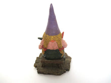 Breastfeeding Gnome figurine after a design by Rien Poortvliet 'Catherine with baby's '. Twin gift