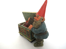 'Max' Classic Gnomes after a design by Rien Poortvliet, Gnome with chest.