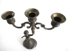 UpperDutch:,Putti Candle Holder. Brass Plated Candle holder. Cherub, Putti. French home decor.
