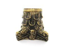 Antique Solid Brass Cabinet Hardware, table leg embellishment.