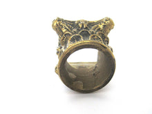 Antique Solid Brass Cabinet Hardware, table leg embellishment.