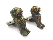 Antique Brass Lion furniture embellishments, Solid Brass Feet.