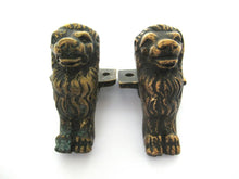 Antique Brass Lion furniture embellishments, Solid Brass Feet.