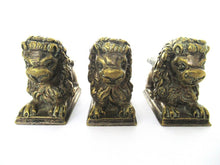 Antique Lion furniture embellishments, Solid Brass Feet.