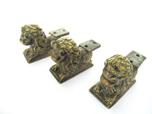 Antique Lion furniture embellishments, Solid Brass Feet.