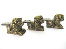 Antique Lion furniture embellishments, Solid Brass Feet.