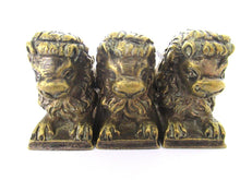 Antique Lion furniture embellishments, Solid Brass Feet.
