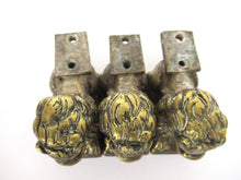 Antique Lion furniture embellishments, Solid Brass Feet.
