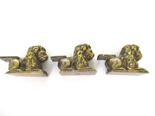 Antique Lion furniture embellishments, Solid Brass Feet.