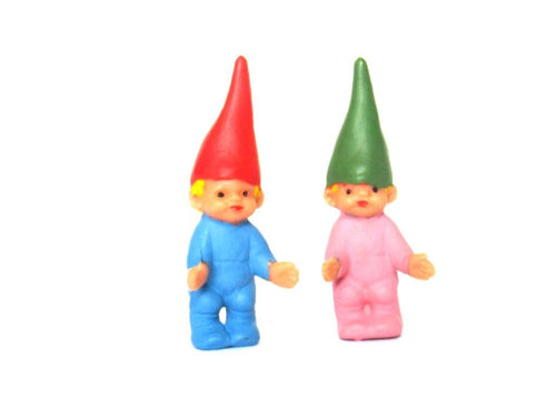 Baby Gnomes, Small gnome figurines, David the Gnome, Rien Poortvliet, Brb Gnome, David the Gnome.