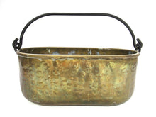 Antique Brass Planter, Pot.