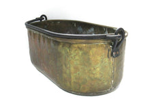 Antique Brass Planter, Pot.