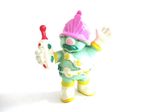 UpperDutch:,Fraggle Rock Doozer with walkie talkie, Schleich West-Germany, Pvc figurine.