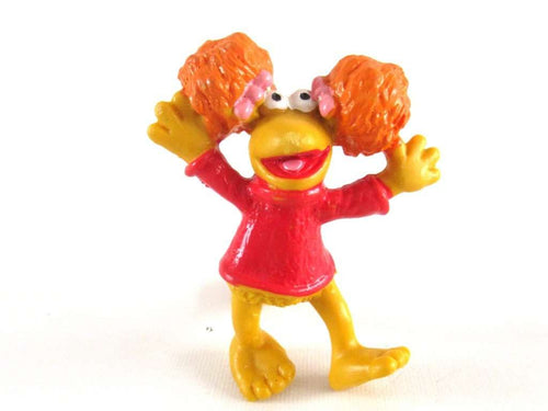 UpperDutch:,Red Fraggle, Pvc figurine, Fraggle Rock.