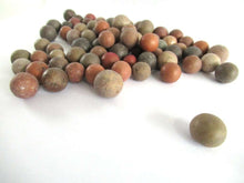 UpperDutch:,Set of 75 Antique Clay Marbles, old marbles.