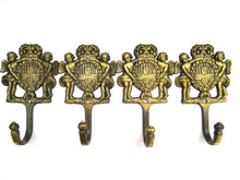 1 (one) Coat Hook, Cherub wall hook. Coat rack supply, Angel coat of arms storage solution.