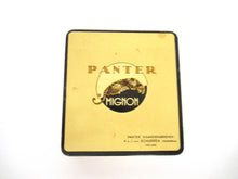 Panter Mignon. Collectible advertising tobacco, cigar tin. Tobacciana, storage.