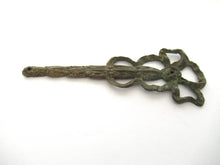 Antique Ornate Brass Embellishment, Ornament, Bow.