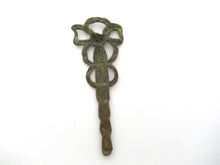 Antique Ornate Brass Embellishment, Ornament, Bow.