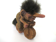 Nyform Troll 251, Troll on bike handmade in Norway (Goblin, Gremlin, Hob, Imp, Gnome, Hobgoblin, Elf, Pixy)