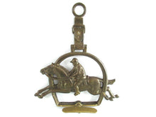 UpperDutch:Wall hook,1 (ONE) Large Horse hook made in Italy, 9 INCH, Antique Solid Brass Ornate Wall hook, Horse, Equestrian Coat Hook - Horse race.