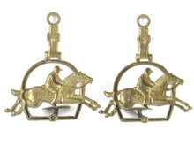 UpperDutch:Wall hook,1 (ONE) Large Horse hook made in Italy, 9 INCH, Antique Solid Brass Ornate Wall hook, Horse, Equestrian Coat Hook - Horse race.