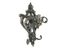UpperDutch:Wall hook,Set of 3 Antique Coat hooks, Wall hooks, Ornate Victorian style hooks, Brev made in Italy.